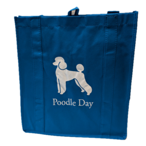 Poodle Day Grocery Bag