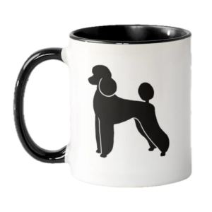 Poodle Day coffee mug